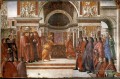 Ange apparaissant à Zacharias Renaissance Florence Domenico Ghirlandaio